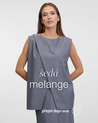 Šedá melange – když se jednoduchost promění v eleganci.✨ Nová kolekce z české módní dílny SIMPO přináší kousky, které...