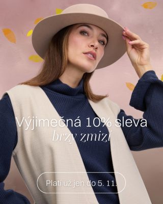 Už jen pár posledních dní platí naše podzimní sleva 10 % s kódem PODZIM!🍂 Vyberte si z našich ručně šitých kousků a...