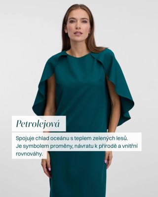 Petrolejová. Barva, která v sobě nese hloubku, klid i sílu.🌿🌊 Připomíná ticho hlubokých vod a svěžest lesů po dešti....